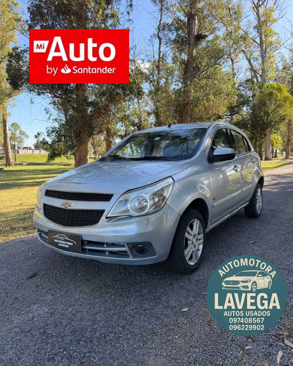 Chevrolet Agile gris de Automotora Lavega