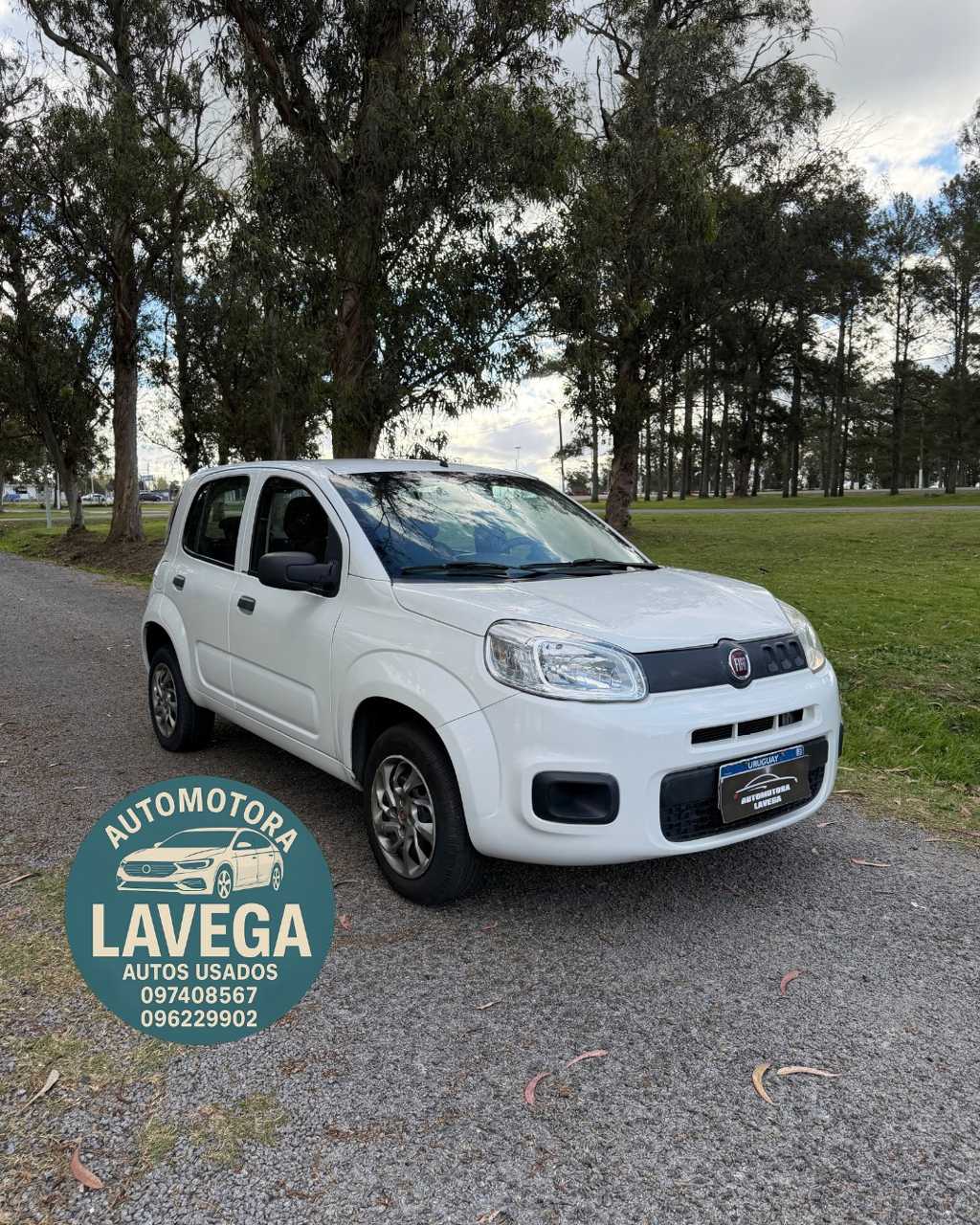 Fiat Nuevo Uno Attractive blanco de Automotora Lavega