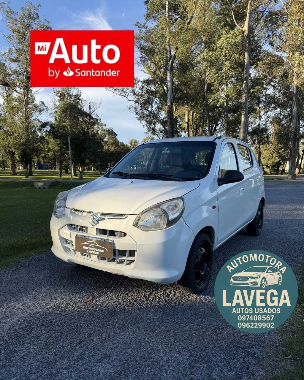 Suzuki Alto blanco de Automotora Lavega